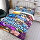 thumbnail image 3 of Blox Fruits Conjunto de sábanas temático, trío de piezas, cómodo y amigable con la piel, diseño único, regalo de decoración para el hogar para familiares, amigos y fans,173cm *218cm, 3 of 6