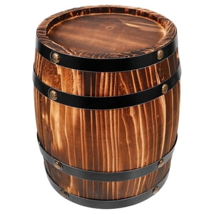 Bothyi - Cubo Dispensador De Whisky Retro En Barril De Vino De Roble Para Bebidas, Whisky, Cócteles, Café M