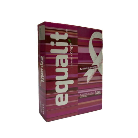 Resma de Hojas Equalit multi rosa 500h