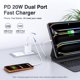 thumbnail image 4 of Cargador USB‑C LCGENS de 20 W PD de doble puerto tipo C, 4 of 6