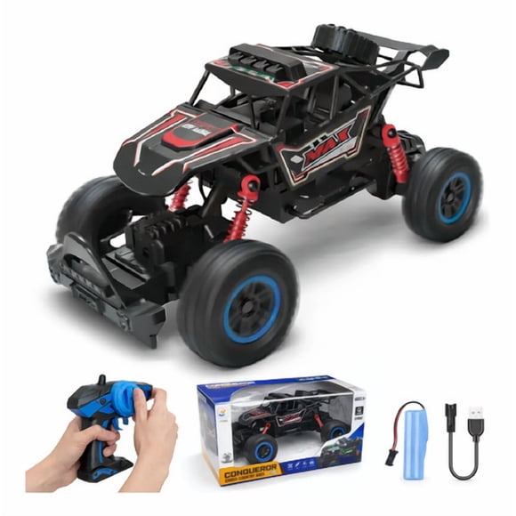 Auto Todoterreno 4x4 Control Remoto Recargable Juguete Niños