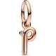 thumbnail image 1 of Dangle Charm Pandora Letra P Script Alphabet, 1 of 2
