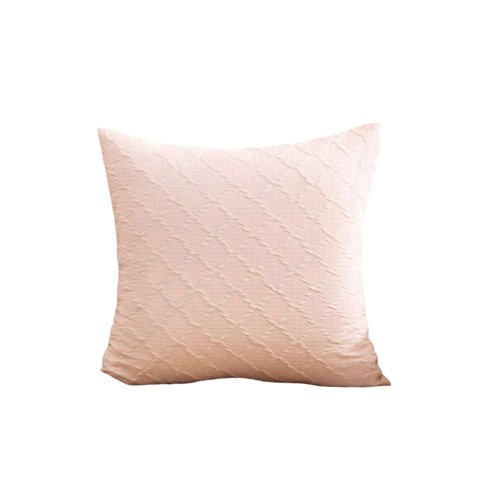 Genérico - Pack De 2 Fundas De Terciopelo Trenzado Rosa