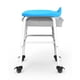 thumbnail image 2 of Banco de aula Luxor MBS-Stool-2 de altura ajustable con ruedas, 2 of 9