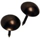 thumbnail image 1 of Mueble Nail Hillman Furniture de cobre con vástago liso redondo de 7/16 pulgadas, 1 of 4