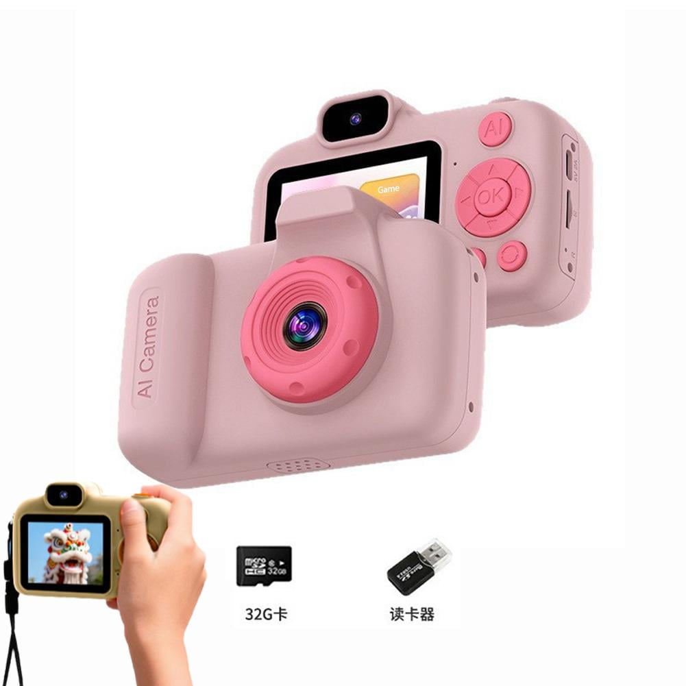 Unbrand - Ai Smart Learning Camera For Kids - 3.9 Educational Toy With Dual Cameras, Voice Interaction & Real-time Q&a, 600mah Battery, Wifi Updateable Knowledge Base, Birthday Gift For Boys Girls