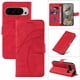 thumbnail image 3 of Funda tipo cartera con tapa para Google Pixel 9 Pro XL con tarjetero, soporte y cubierta magnética Rojo, 3 of 5