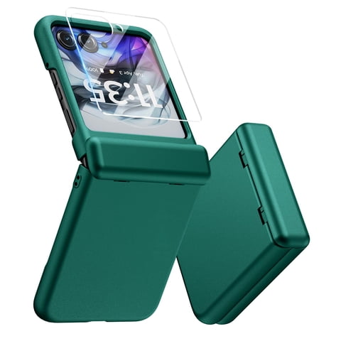 Funda De Teléfono Makavo Para Motorola Razr 2024 Con Protector De Pantalla