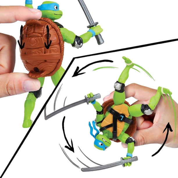 Figuras de acción Teenage Mutant Ninja Turtles Shell Spin, paquete