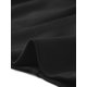 thumbnail image 5 of INSPIRE CHIC Chaqueta de Mujer de Manga 3/4 sin Cuello con Pliegues y Frente Abierto Recortado M Negro, 5 of 6