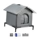 thumbnail image 4 of Casa para Gatos Refrescante Cama Refugio Elevado con Bolsa Impermeable Y Kit de Almohadillas Refrigerantes Diseño de Tela Oxford para Gatos Doméstico S, 4 of 5