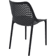 thumbnail image 2 of Silla o Sillon Rex Negra para Terraza o Comedor, 2 of 7