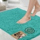 thumbnail image 1 of Alfombra de Baño GORILLA GRIP 61x43 cm Turquesa Chenilla, 1 of 9