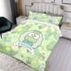 thumbnail image 3 of Keroppi, la Rana Conjunto de sábanas temático, trío de piezas, cómodo y amigable con la piel, diseño único, regalo de decoración para el hogar para familiares, amigos y fans,173cm *218cm, 3 of 6