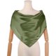 thumbnail image 2 of INSPIRE CHIC Pañuelo de Cuello de Satén para Mujer Cuadrado Sedoso Sólido Pañuelo para la Cabeza Bandanas Verde Oliva 90x90cm/35.4x35.4 pulgadas(LxW), 2 of 6