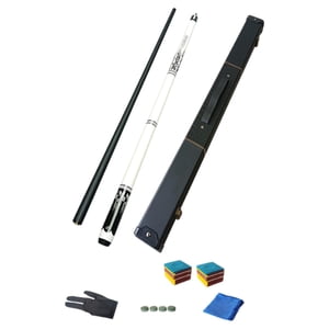 Ioensy - 1/2 Cue De Piscina Juego De 13 Mm Tip Tendy Snooker Cue Para Entrenamiento De Entusiastas De Los Viajes