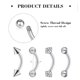 thumbnail image 3 of Set de Joyería para Piercings Suotarn 47 piezas 16G Acero Inoxidable, 3 of 6