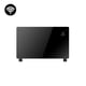 thumbnail image 1 of Panel Eléctrico Heatglass 2000w Wifi Radiador Vidrio Verken Negro, 1 of 7