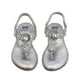 thumbnail image 2 of Sandalia Plana Plateado Casual Js57 Mujer, 2 of 3