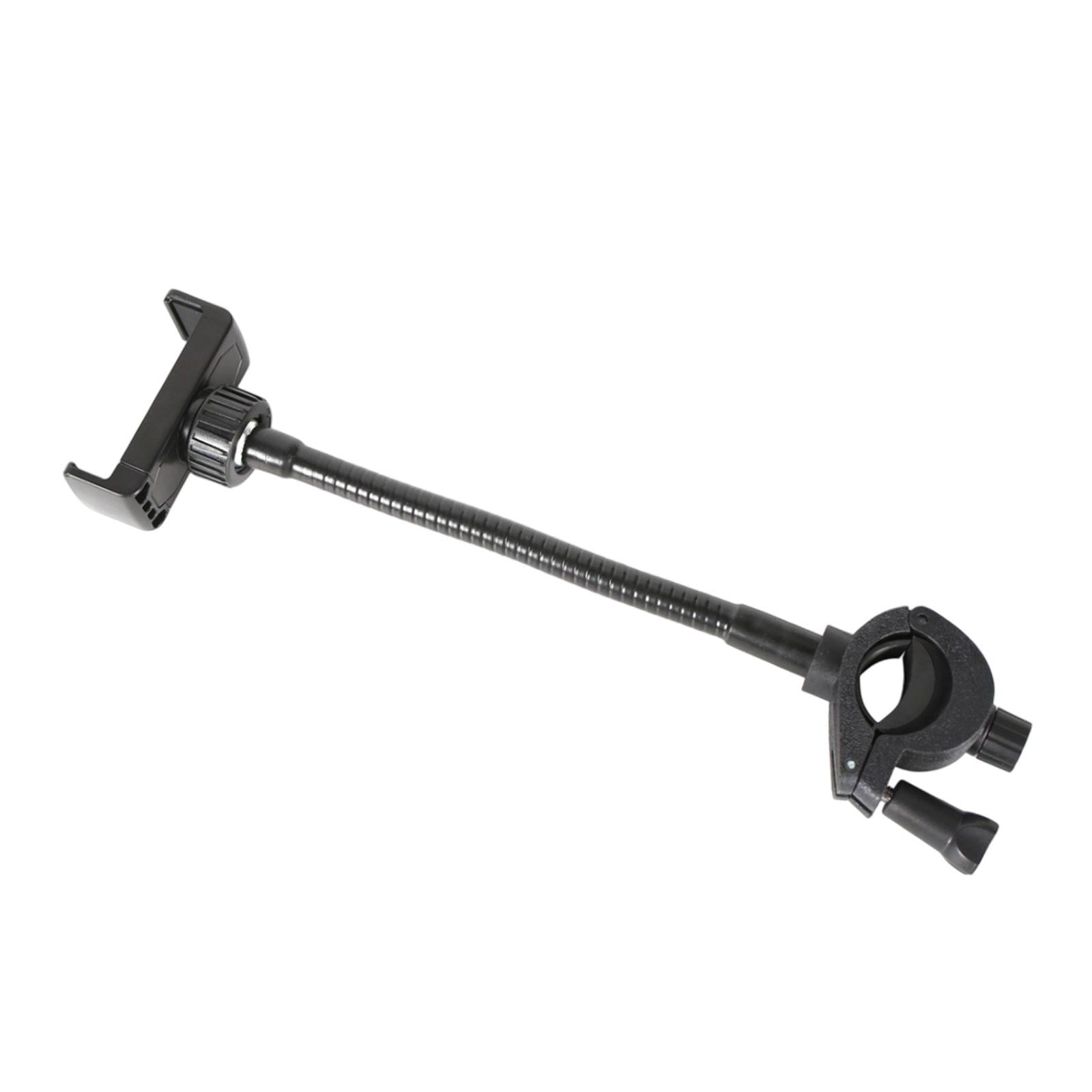 Magideal - Soporte Para Micrófono, Soporte Para Teléfono, Soporte Para Micrófono, Micrófono, Atril, Rotación De 360 Grados, Soporte Para Teléfono Inteligente P