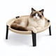 thumbnail image 1 of Hamaca para Gato ROGSOUTH de Malla Transpirable – Color Crema, 1 of 6
