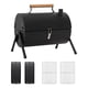 thumbnail image 3 of Parrilla De Carbón Para Acampar, Asar A La Parrilla, Parrilla De Barbacoa De Carne Para Pícnic Al Aire Libre, Patio, Negro, Sin Bandeja Para Hornear, 3 of 5