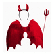 thumbnail image 1 of Disfraz Diabla Diablo Diablita Set 3 Piezas Halloween 2025, 1 of 6