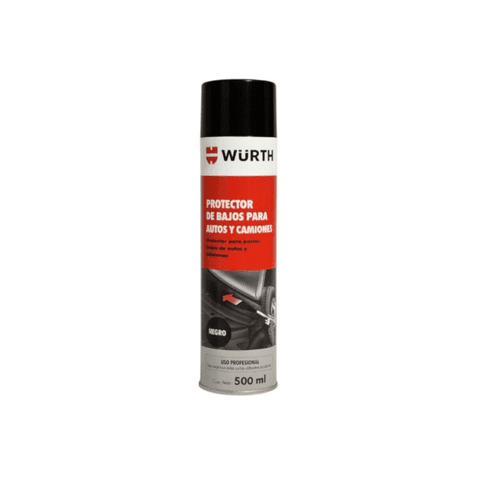 Pintura Protectora Antigravilla Superficie Metal Undercoating Wurth 500Ml