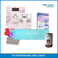 Hobypress - Kit Profesional Disc Cinch + Laminadora A3 Celeste