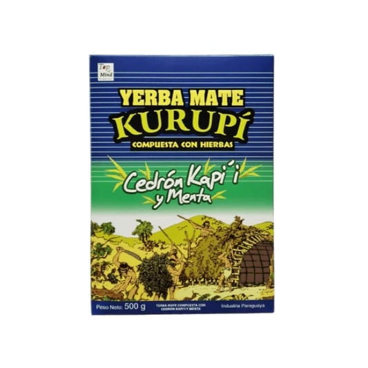 Kurupi Cedron Y Menta 500grs
