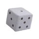 thumbnail image 2 of Dice Cube Taburete Otomano Con Pies Cúbicos Para Sofá, Mesita De Noche, Sala De Juegos, Terciopelo Azul L, 2 of 5