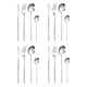 thumbnail image 2 of Juego De Cubiertos De Cocina Cubiertos Multiusos Para Vacaciones Diarias Año Nuevo Chino Plata 16 Piezas, 2 of 3