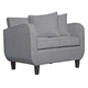 thumbnail image 4 of Juego De Living 2-1-1 CRONOS Gris, 4 of 4