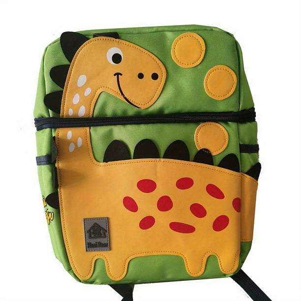 Children's Cute Dinosaur Schoolbags For Boys And Girls Casual Cute Kindergarten Backpack With Rein School Season Gift