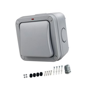 Bothyi - Interruptor Pulsadores Pared 250V Abridor De Puerta De Garaje Para Baño Garaje Pasillo