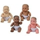 thumbnail image 1 of Juego de juguetes constructivos para muñecas, abrazables, multiculturales, 4, 1 of 3