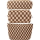 thumbnail image 1 of Neceser LYDZTION Grande Cuadros Marrón para Viaje, 1 of 3