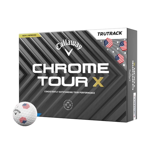Pelotas De Golf Chrome Tour X True Track Usa