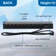 thumbnail image 3 of Soporte para rack Power Strip ThePoeStore de 10 salidas y 1 U con protector contra sobretensiones, 3 of 8
