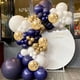 thumbnail image 2 of 131pcs, 18/12/10/5 Inch Navy Blue Golden Balloon Garland Set Confetti Balloon Arch Kit For Birthday Party Baby Shower Wedding Grad Prom Decoration, 2 of 2