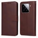 thumbnail image 1 of Funda Billetera para Xiaomi 15 Pro con Porta Tarjetas y Soporte Ajustable Marrón, 1 of 5