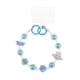 thumbnail image 2 of Pulsera De Cuentas De Dibujos Animados Decoración De Pulsera Para Aniversario San Valentín Boda Azul, 2 of 3