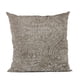 thumbnail image 1 of Cojín Plutus Brands Plutus Natural Leaf Jacquard Brown, 1 of 9