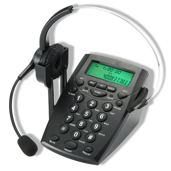 Auriculares para centro de llamadas de Telephone Benotek con cancelación de ruido