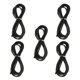 thumbnail image 1 of Cable de cuerda de salto de repuesto Cable de cuerda de velocidad de salto con tapas laterales Negro, 1 of 5