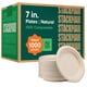 thumbnail image 1 of Platos de papel Stack Man de 7 pulgadas, 100% compostables [1000 unidades], 1 of 2