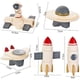 thumbnail image 3 of Set Cohetes Bloques Construcción Infantil Goma 15 pzas, 3 of 4