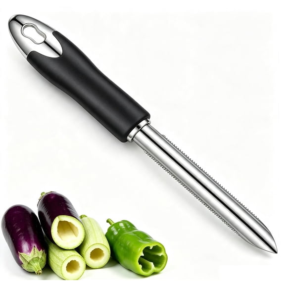 Cortador de Pimientos i Kito 23 cm Acero Inoxidable Serrado