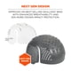 thumbnail image 2 of Bump Cap Insert Ergodyne Skullerz 8945F (x) Universal, paquete de 2, 2 of 7