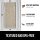 thumbnail image 5 of Alfombrilla Para Bañera Y Ducha 35 X 16 Cm Lavable Color Beige, 5 of 9
